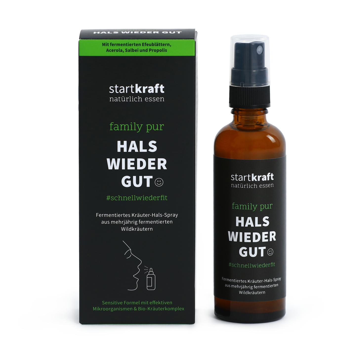 Hals wieder gut - Fermentiertes Halsspray