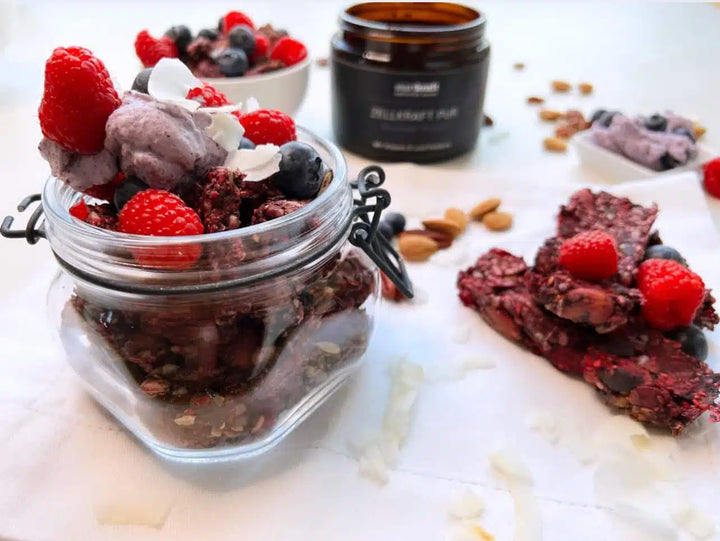 Granola und Frühstücksriegel