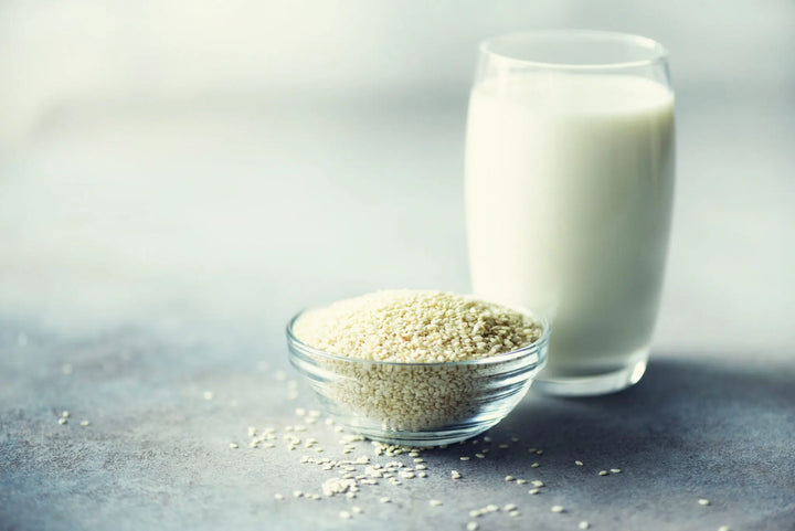 Rohe vegane Sesam Milch