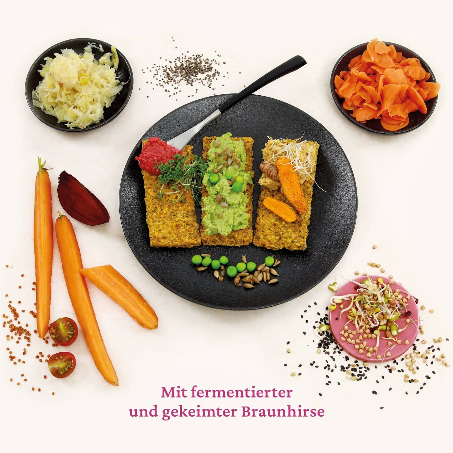 Bio- Fermentiertes Gemüsebrot