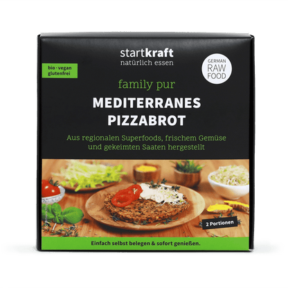 Bio-Mediterranes Pizzabrot