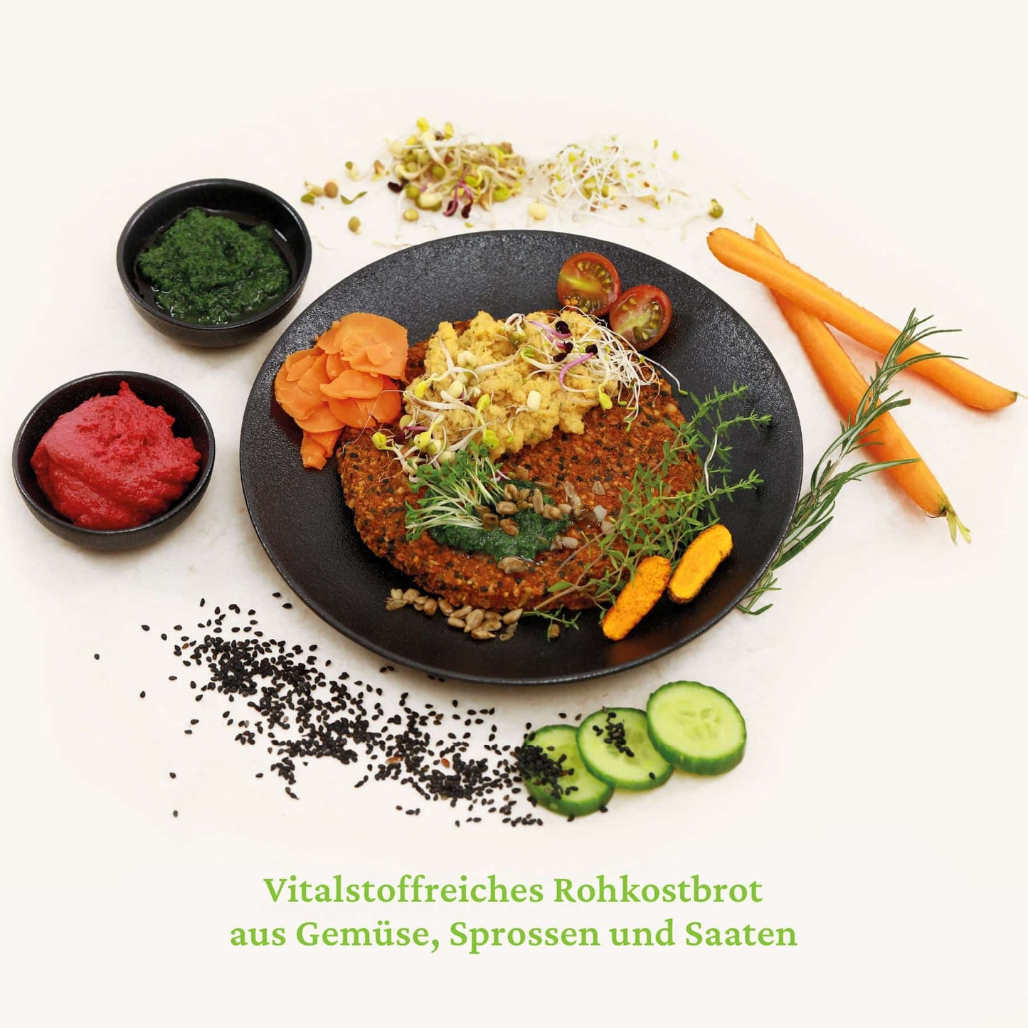Bio-Mediterranes Pizzabrot