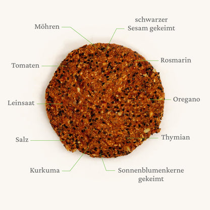 Bio-Mediterranes Pizzabrot