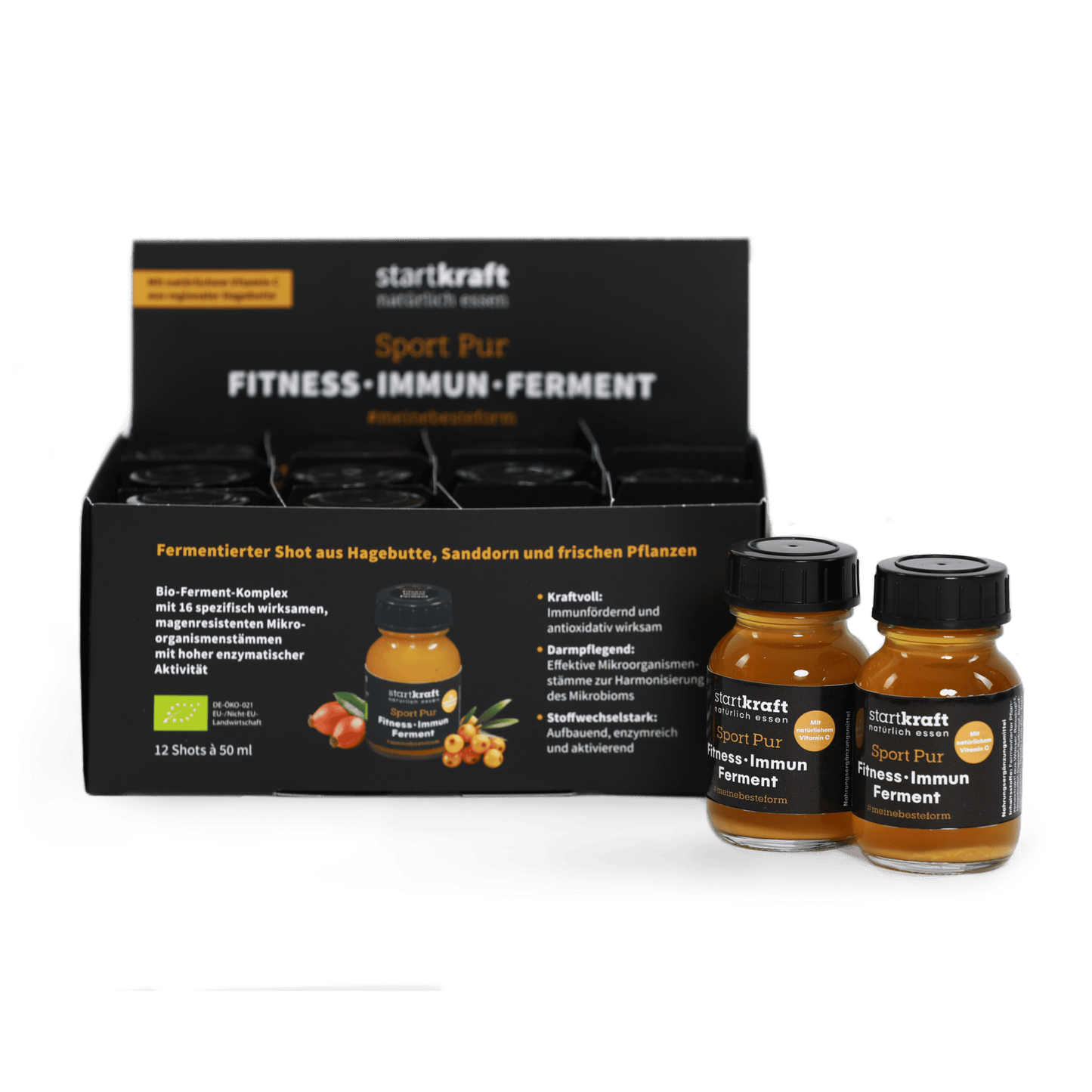 Fitness-Immun-Box mit 12 Shots