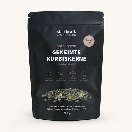 Gekeimte Kürbiskerne