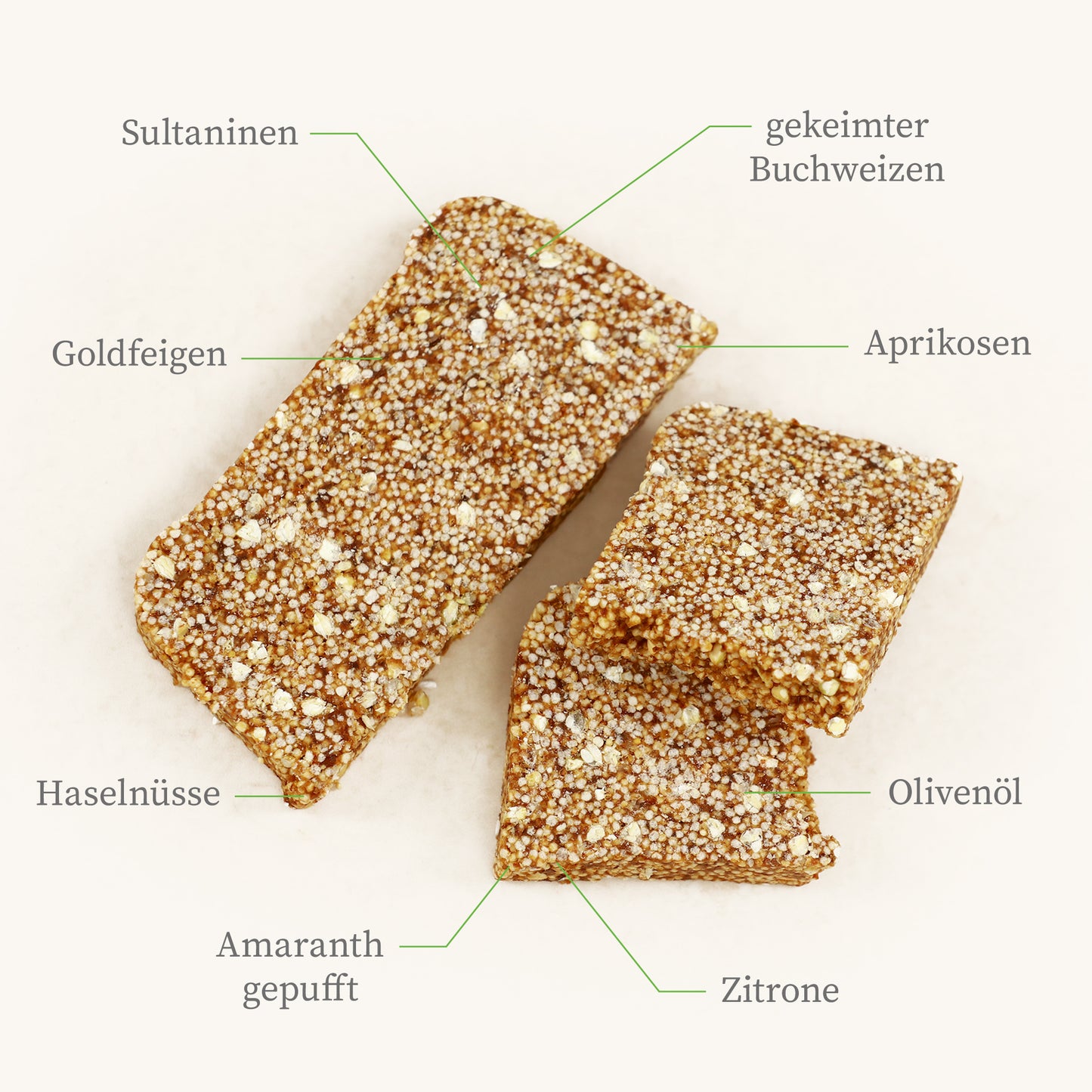 Amaranth-Schnitte