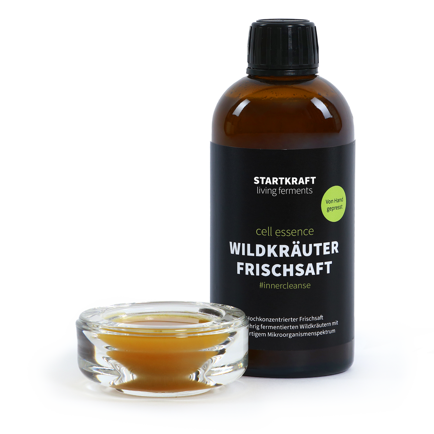 Wildkräuter Frischsaft