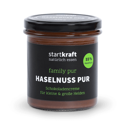 Haselnuss Pur Schokoladencreme