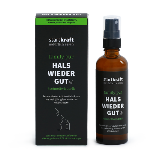 Hals wieder gut - Fermentiertes Halsspray