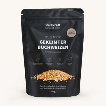 Gekeimter Buchweizen