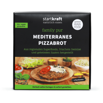 Bio-Mediterranes Pizzabrot