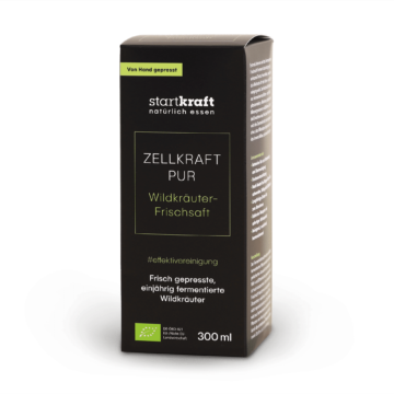 Wildkräuter Frischsaft