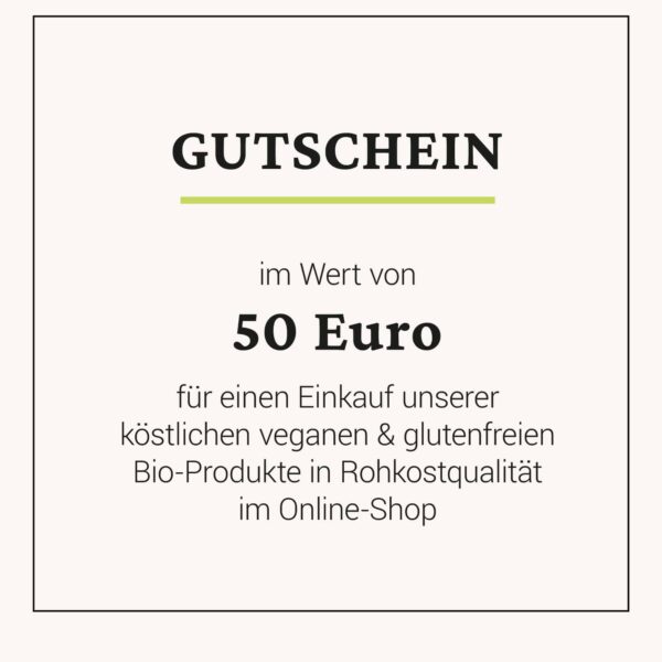 Gutschein - 50 EUR