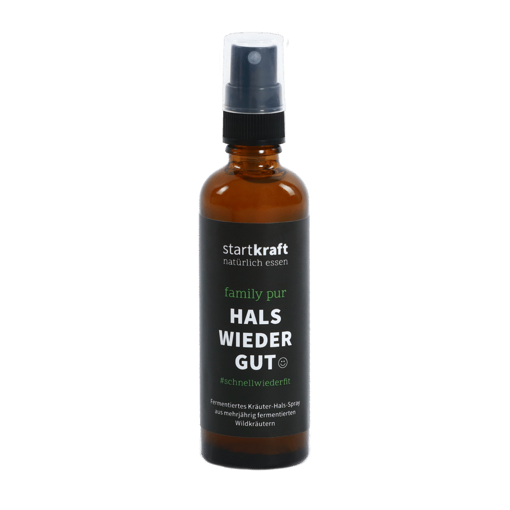 Hals wieder gut - Fermentiertes Halsspray